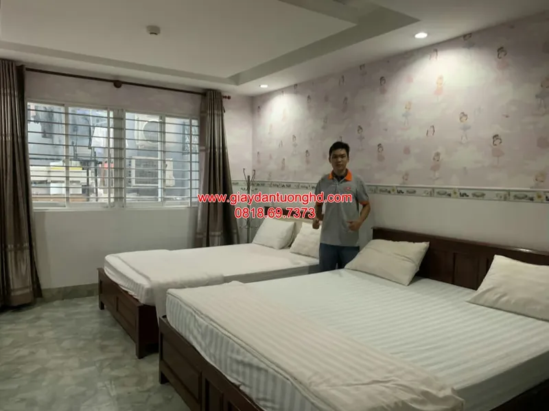 Sản phẩm Thi cong giay dan tuong 20 — Giấy Dán Tường HD - Công Ty TNHH MTV Giấy Dán Tường HD — MST 0316795835