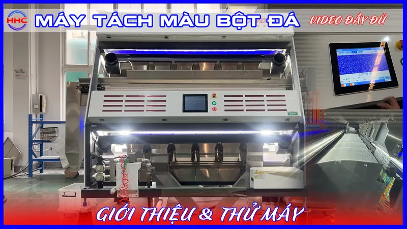 Sản phẩm may tach mau bot da khoang san thach anh — Công Ty TNHH Công Nghệ Tầm Nhìn HHC — MST 0316802627