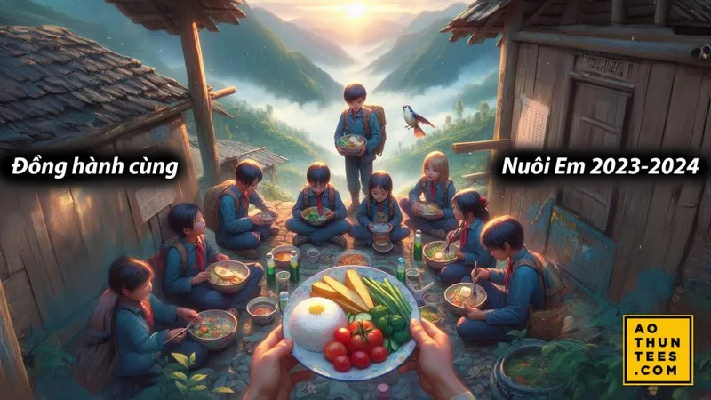 Sản phẩm nuoi em 2024 960x540 — áo Thun TEES - Công Ty TNHH Đầu Tư Yến Phát — MST 0316811727