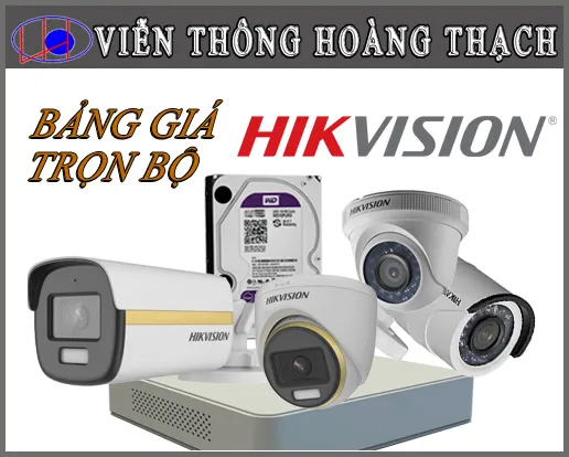 Sản phẩm tron bo camera hikvision 463 1 — Công Ty TNHH Viễn Thông Hoàng Thạch — MST 0316813026