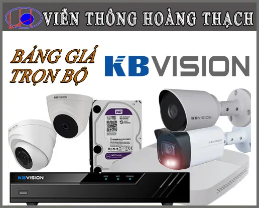 Sản phẩm tron bo camera kbvision 6418 2 — Công Ty TNHH Viễn Thông Hoàng Thạch — MST 0316813026