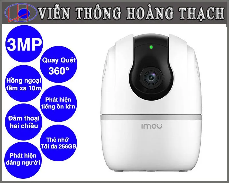 Sản phẩm imou ranger a2 3mp — Công Ty TNHH Viễn Thông Hoàng Thạch — MST 0316813026