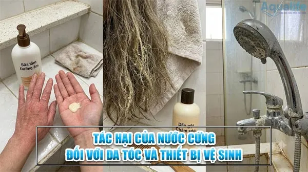 Sản phẩm tac hai cua nuoc cung doi voi da toc va thiet bi ve sinh — Công Ty TNHH Thương Mại Và Dịch Vụ Aqualife — MST 0316820224