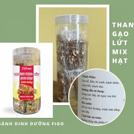 Sản phẩm banh gao lut mix hat figo group hop 250g giao hang toan quoc 0 277 — Công Ty TNHH Sản Xuất Thương Mại Dịch Vụ Figo Group — MST 0316826201