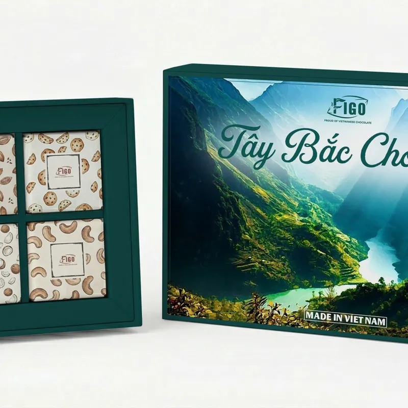 Sản phẩm chocolate socola tay bac 50g figo 0 296 — Công Ty TNHH Sản Xuất Thương Mại Dịch Vụ Figo Group — MST 0316826201