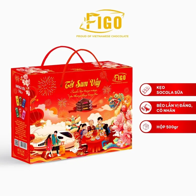 Sản phẩm set qua tet sum vay figo hop qua socola 500g 0 513 — Công Ty TNHH Sản Xuất Thương Mại Dịch Vụ Figo Group — MST 0316826201