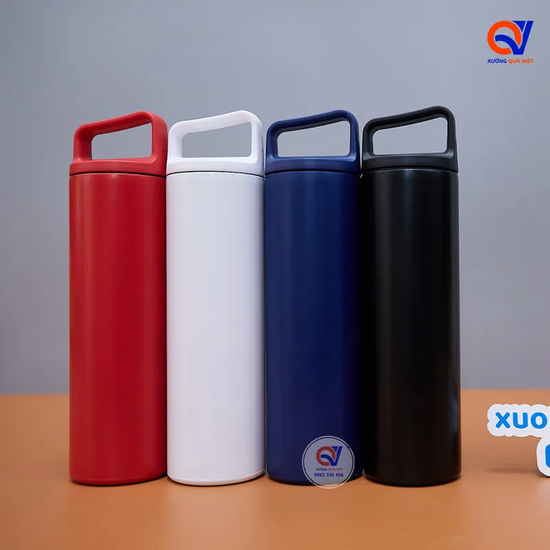 Sản phẩm binh giu nhiet inox 304 nap xach cheo — Xưởng Quà Việt - Công Ty TNHH Sản Xuất Và Kinh Doanh Sáng Tạo Việt — MST 0316830416