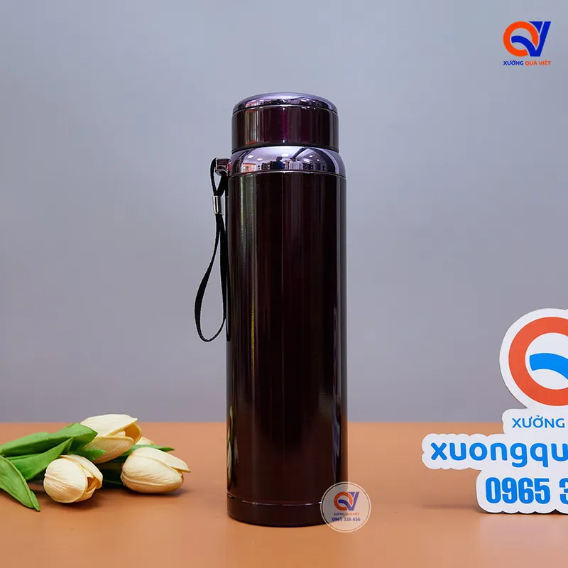 Sản phẩm binh giu nhiet inox nap kim cuong 1000ml — Xưởng Quà Việt - Công Ty TNHH Sản Xuất Và Kinh Doanh Sáng Tạo Việt — MST 0316830416