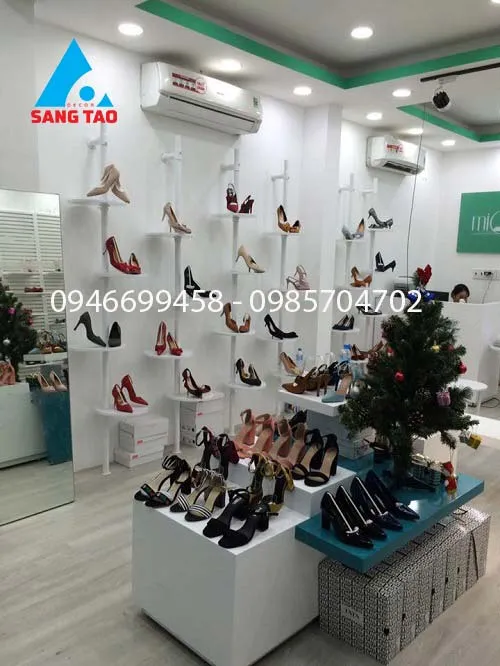 Sản phẩm thiet ke thi cong cua hang giay miome 1 — Công Ty CP Xây Dựng Quảng Cáo Nội Thất Sáng Tạo — MST 0316835580
