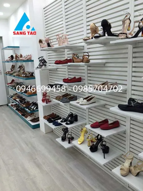 Sản phẩm thiet ke thi cong cua hang giay miome 3 — Công Ty CP Xây Dựng Quảng Cáo Nội Thất Sáng Tạo — MST 0316835580