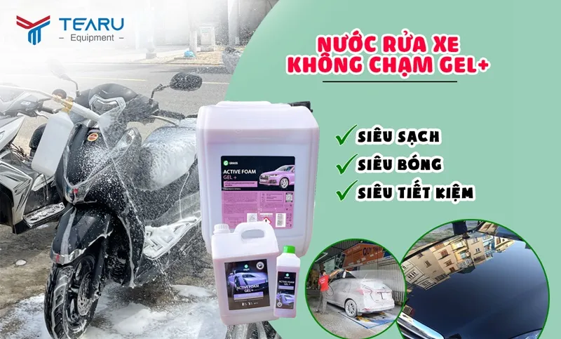 Sản phẩm nuoc rua xe khong cham gel — Công Ty Cổ Phần Thiết Bị Tearu Việt Nam — MST 0316859574