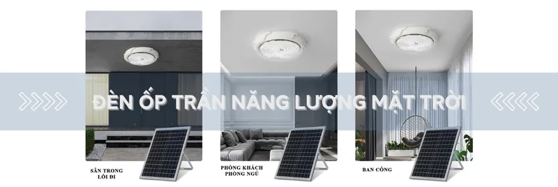 Sản phẩm den nang luong mat troi op tran trong nha 1 — Công Ty TNHH NTech Solar — MST 0316874526