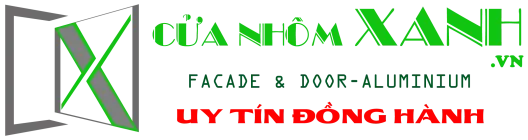 Logo Cửa Nhôm Xanh - Công Ty TNHH SX TM Cửa Nhôm Xanh
