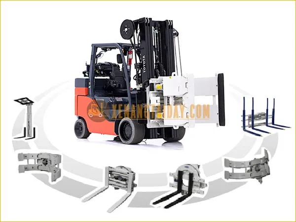 Sản phẩm phu kien xe nang hang forklift attachments — Công Ty TNHH Hiếu Khuê — MST 0316920099