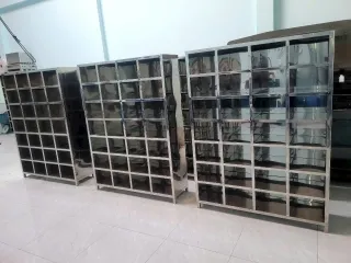 Sản phẩm locker inox 304 phong sach 2 2471 — Công Ty TNHH Sản Xuất Thương Mại Dịch Vụ Inox Nhật Minh — MST 0316930594