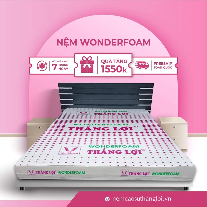 Sản phẩm THANG_LOI_15 — Nệm Cao Su Thắng Lợi - Công Ty TNHH AVATEX Việt Nam — MST 0316962444