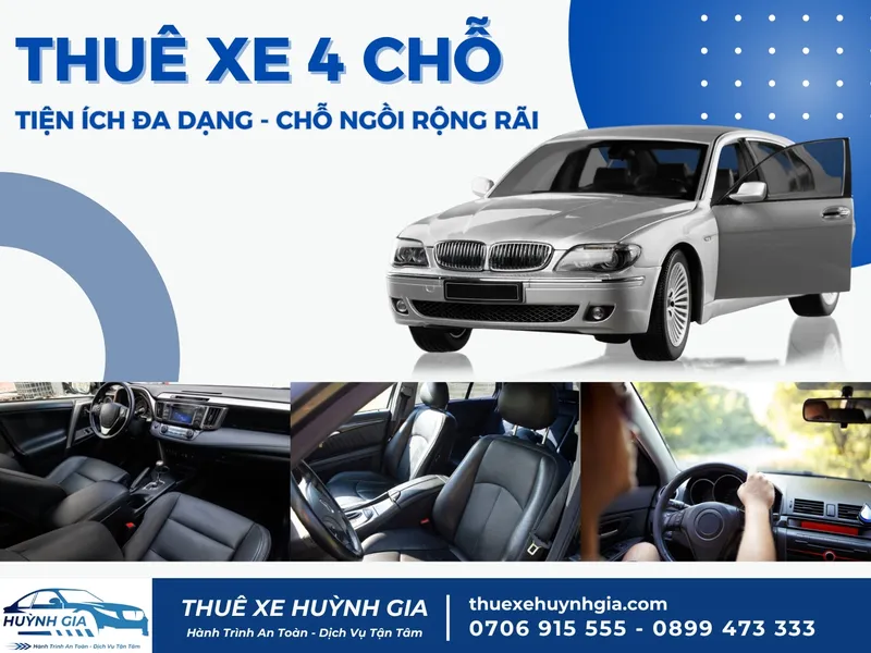 Sản phẩm xe 4 cho — Công Ty TNHH Thuê Xe Hợp Đồng Huỳnh Gia — MST 0316976944