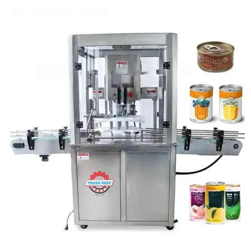 Sản phẩm may dong nap lon nhom tu dong — Công ty TNHH Máy Móc Thiết Bị Và Chuyển Giao Công Nghệ Thuận Phát — MST 0316995288