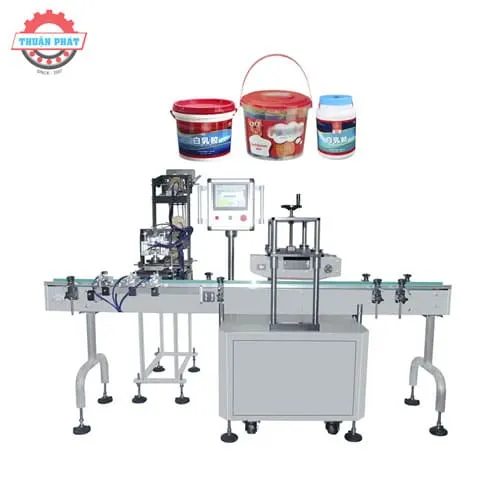 Sản phẩm may dong nap thung son tu dong — Công ty TNHH Máy Móc Thiết Bị Và Chuyển Giao Công Nghệ Thuận Phát — MST 0316995288