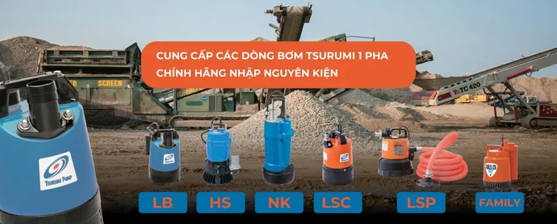 Sản phẩm kat solution cung cap cac dong bom tsurumi 1 pha chinh hang 60170 — Công Ty TNHH Kỹ Thuật Công Nghệ Việt Tiến — MST 0317000023