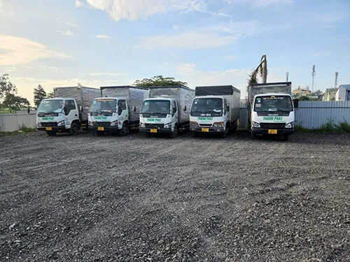 Sản phẩm hinh anh xe tai kho bai thanh phat — Vận Tải Thành Phát Express - Công Ty TNHH TMDV Vận Tải Thành Phát Express — MST 0317048392
