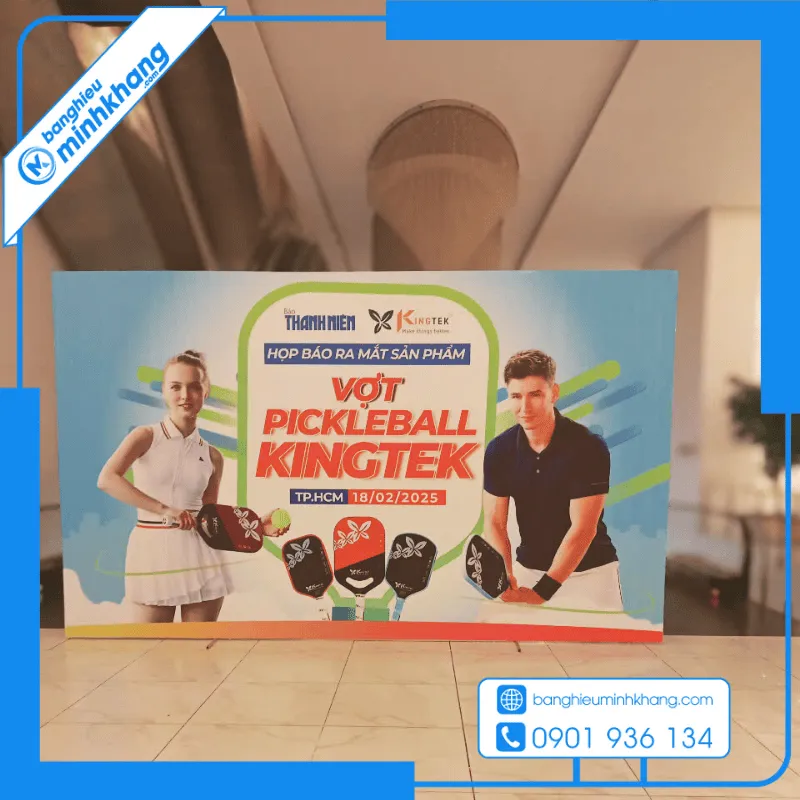 Sản phẩm backdrop pickleball 1 — Công Ty TNHH Thiết Kế In ấn Minh Khang — MST 0317056890