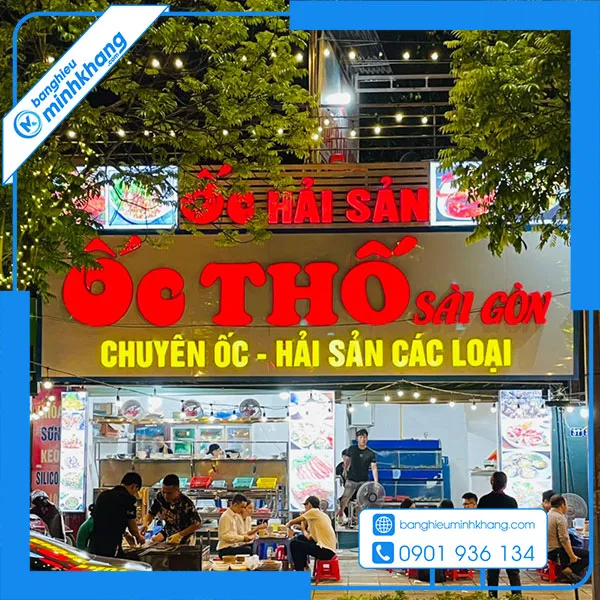Sản phẩm bang hieu quan oc 4 — Công Ty TNHH Thiết Kế In ấn Minh Khang — MST 0317056890