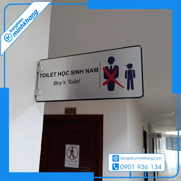 Sản phẩm bien wc 1 — Công Ty TNHH Thiết Kế In ấn Minh Khang — MST 0317056890