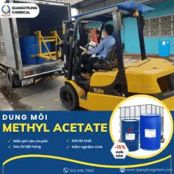Sản phẩm dung moi methyl acetate 247x247 — Hóa Chất Quang Trung - Công Ty TNHH SX TM Quang Trung — MST 0317065768