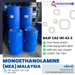 Sản phẩm Monoethanolamine MEA 247x247 — Hóa Chất Quang Trung - Công Ty TNHH SX TM Quang Trung — MST 0317065768