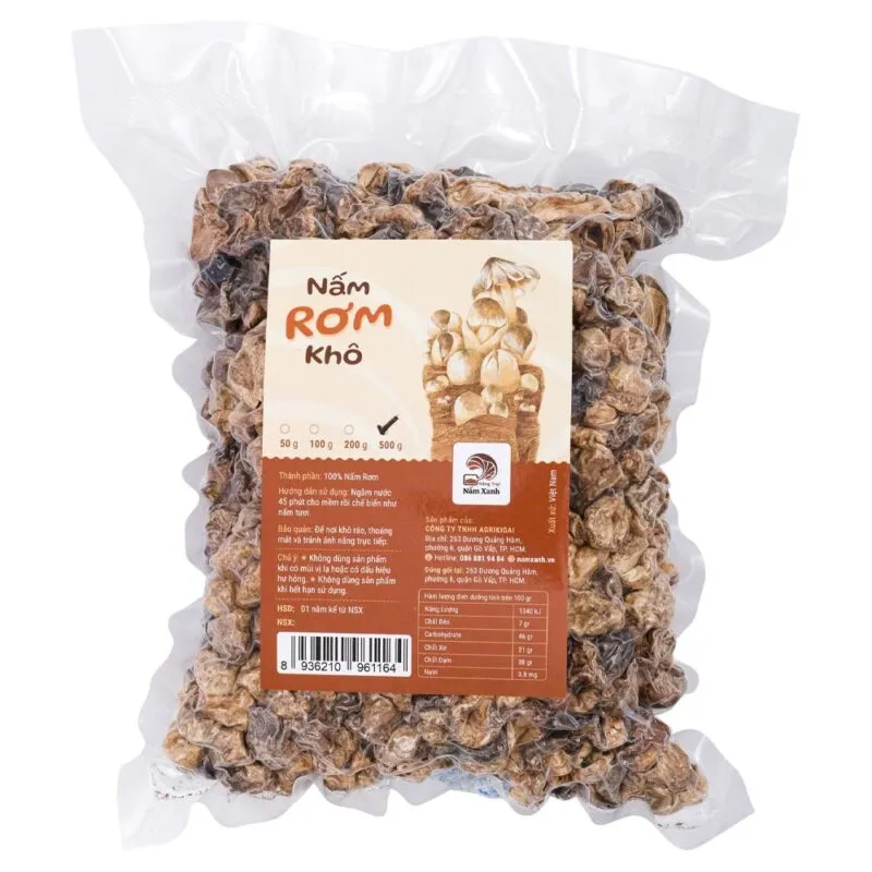 Sản phẩm nam rom kho 500gr 800x800 — Công Ty TNHH AGRIKIGAI — MST 0317078076