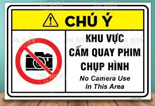 Sản phẩm bien bao mica cam quay phim chup hinh 2 500x500 — Công Ty TNHH Thương Mại Dịch Vụ Mỹ Anh Safety — MST 0317179885