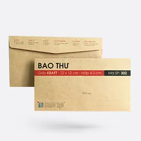 Sản phẩm bao thu 08 — Công Ty TNHH Thương Mại Xuất Nhập Khẩu Sản Xuất Bao Bì Leo Six — MST 0317185550