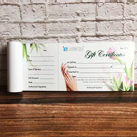 Sản phẩm voucher cuon — Công Ty TNHH Thương Mại Xuất Nhập Khẩu Sản Xuất Bao Bì Leo Six — MST 0317185550