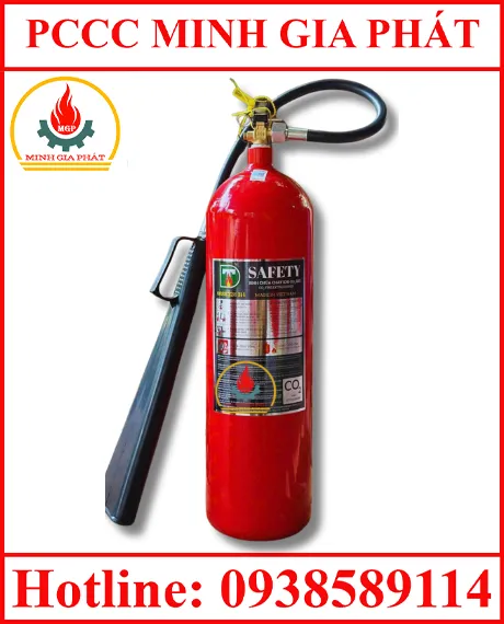 Sản phẩm binh chua chay co2 5kg safety — Công Ty TNHH XNK TM Minh Gia Phát — MST 0317217347