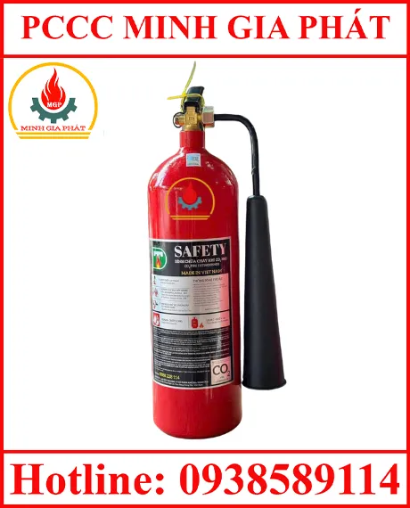 Sản phẩm binh chua chay khi co2 3kg safety — Công Ty TNHH XNK TM Minh Gia Phát — MST 0317217347