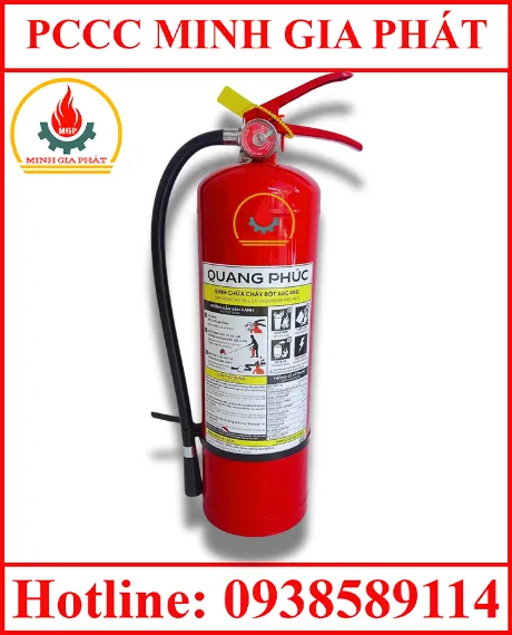 Sản phẩm binh bot chua chay 4kg quang phuc — Công Ty TNHH XNK TM Minh Gia Phát — MST 0317217347