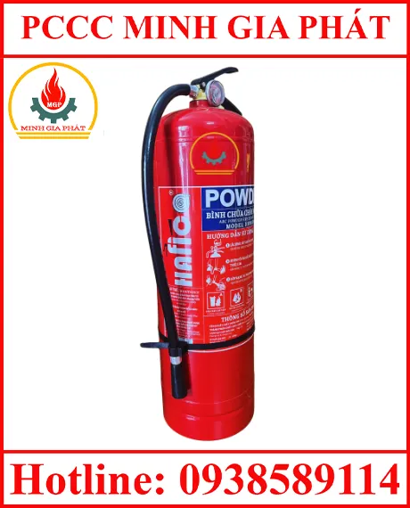 Sản phẩm binh chua chay bot hafico 8kg — Công Ty TNHH XNK TM Minh Gia Phát — MST 0317217347
