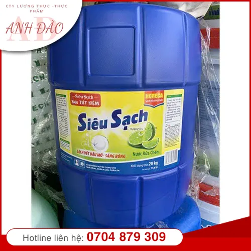 Sản phẩm nuoc rua chen — Thực Phẩm Anh Đào - Công Ty TNHH MTV Nguyễn Anh Đào — MST 0317222763