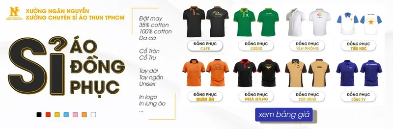 Sản phẩm Poster trang chu 1400x460 — Xưởng Ngân Nguyễn - Xưởng Chuyên Sỉ áo Thun Tại TPHCM — MST 0317256561