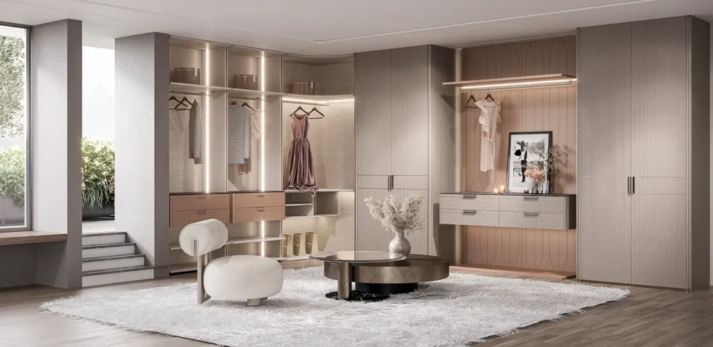 Sản phẩm 2023 luxury dedroom wardrobe design 9 1024x498 — Công Ty TNHH GranFord — MST 0317272651