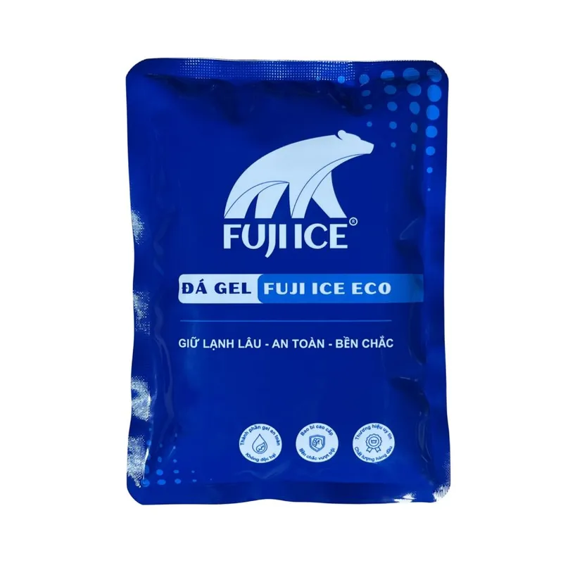 Sản phẩm Tui da gel Fuji Ice Eco 04 — Đá Gel - Đá Khô Fuji Ice - Công Ty TNHH Kỹ Nghệ Lạnh Sài Gòn — MST 0317288972