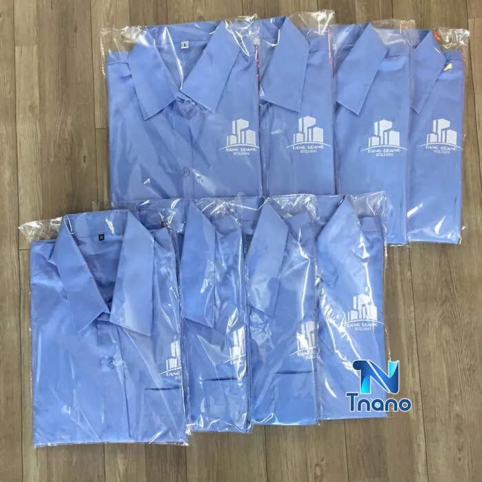 Sản phẩm ao so mi van phong cong ti dang quang — Xưởng May TNano - Công Ty TNHH Đầu Tư Và May Mặc TNano — MST 0317296980