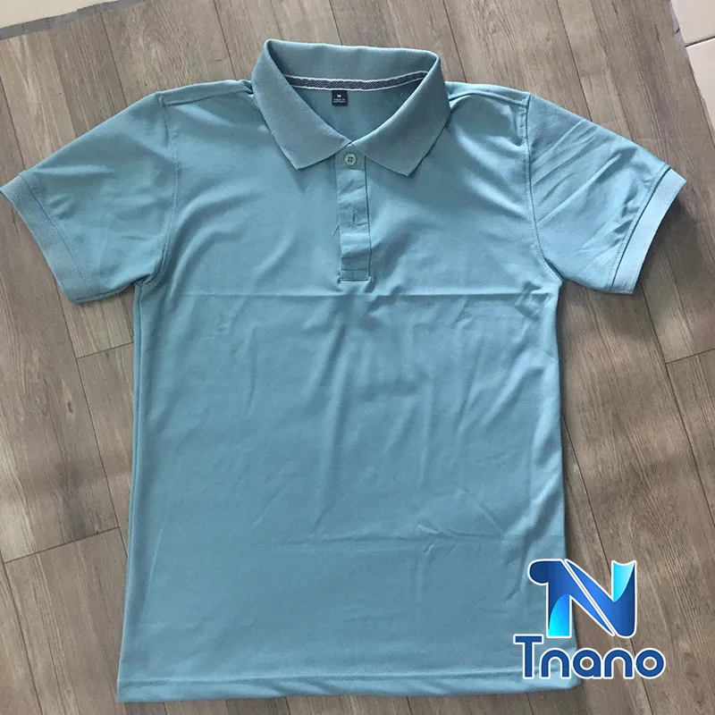 Sản phẩm ao thun ca sau mau xanh thien thanh 1 — Xưởng May TNano - Công Ty TNHH Đầu Tư Và May Mặc TNano — MST 0317296980