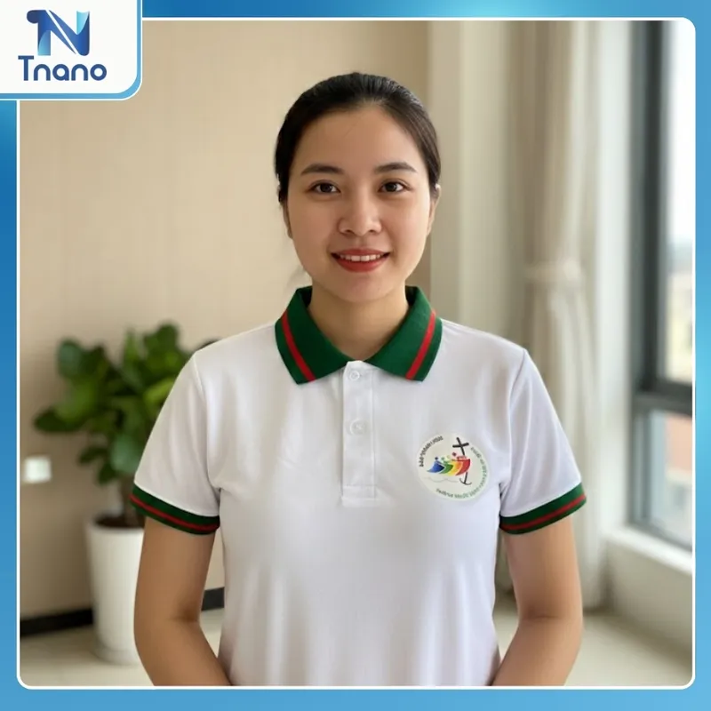 Sản phẩm ao thun co tru nam thanh 1 — Xưởng May TNano - Công Ty TNHH Đầu Tư Và May Mặc TNano — MST 0317296980