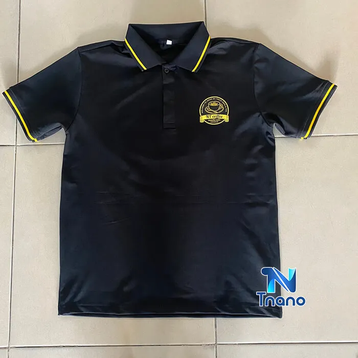 Sản phẩm ao thun co tru nhan vien quan cafe — Xưởng May TNano - Công Ty TNHH Đầu Tư Và May Mặc TNano — MST 0317296980