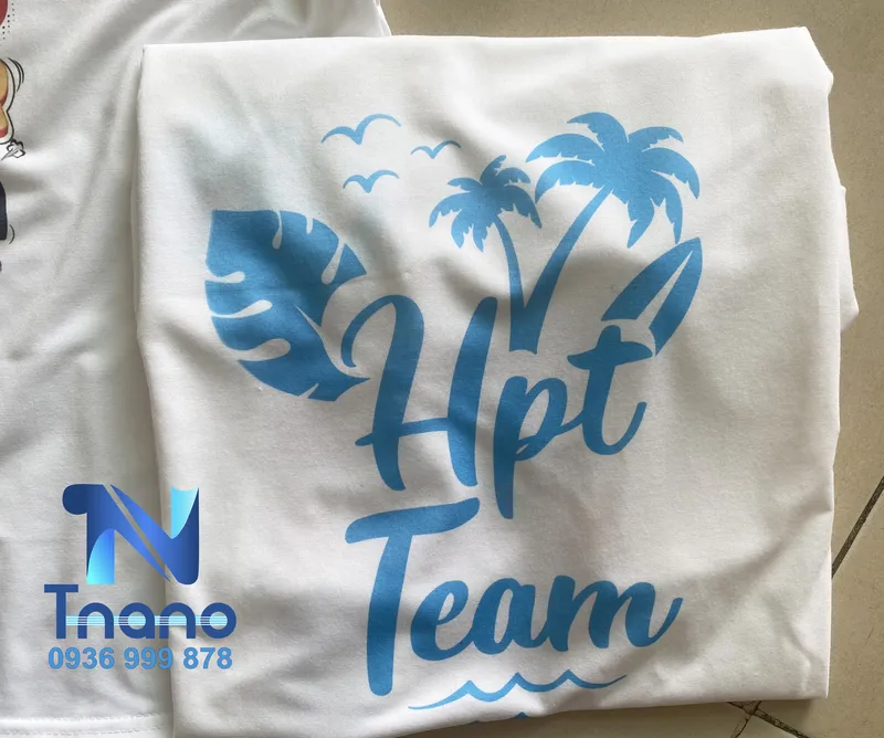 Sản phẩm Ao thun team building HTP — Xưởng May TNano - Công Ty TNHH Đầu Tư Và May Mặc TNano — MST 0317296980