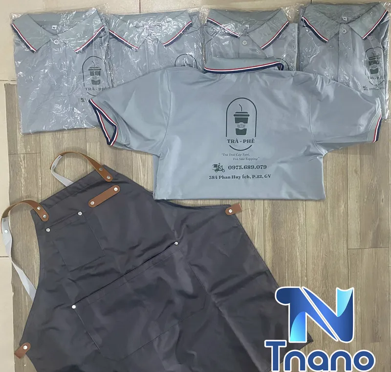 Sản phẩm dong phuc cafe4 — Xưởng May TNano - Công Ty TNHH Đầu Tư Và May Mặc TNano — MST 0317296980