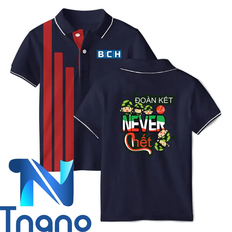 Sản phẩm mau ao team building doan ket never chet 800x800 copy — Xưởng May TNano - Công Ty TNHH Đầu Tư Và May Mặc TNano — MST 0317296980