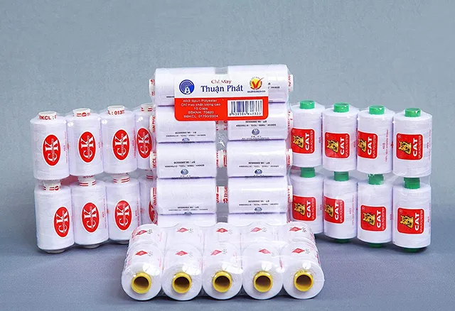 Sản phẩm chi may thuan phat chi vi trang — Công Ty TNHH Sản Xuất Thương Mại Xuất Nhập Khẩu Chỉ May Thuận Phát — MST 0317314830